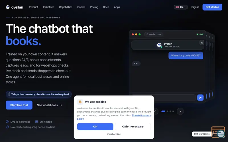 Screenshot of Ovellan