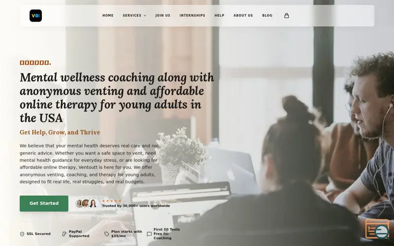 Screenshot of Ventoutt