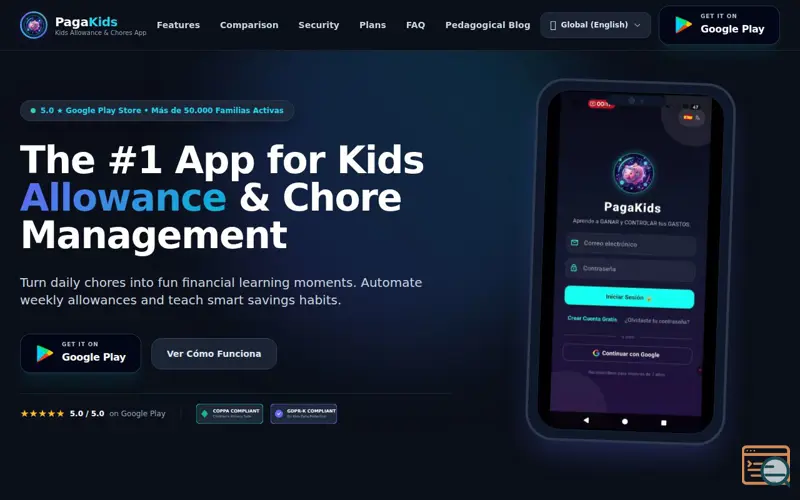Screenshot of PagaKids: Chores & Allowance