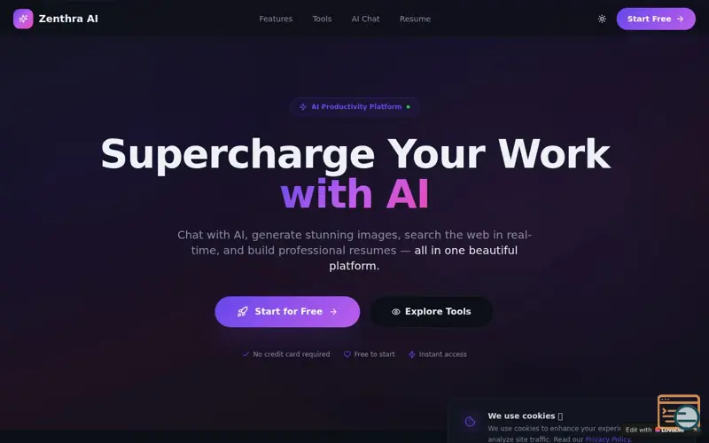 Screenshot of synapse ai 