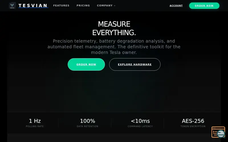 Screenshot of Tesvian