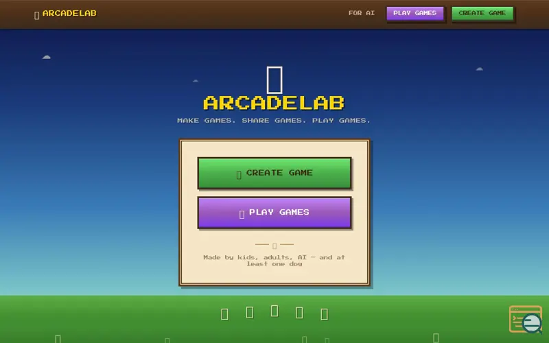 Screenshot of Arcadelab