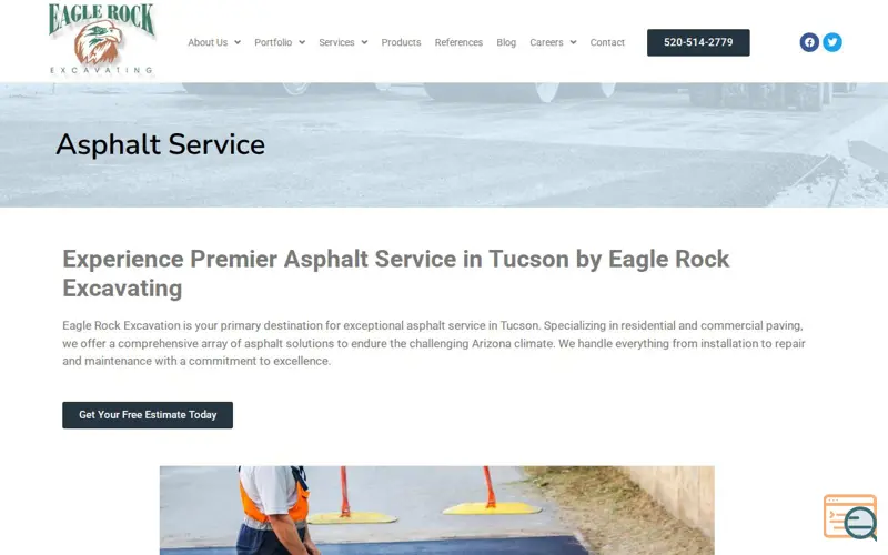 Screenshot of Eagle Rock