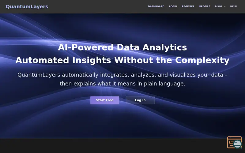 Screenshot of QuantumLayers