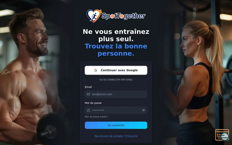 Screenshot of SpotTogether