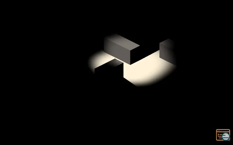 Screenshot of WebGL Liminal Space