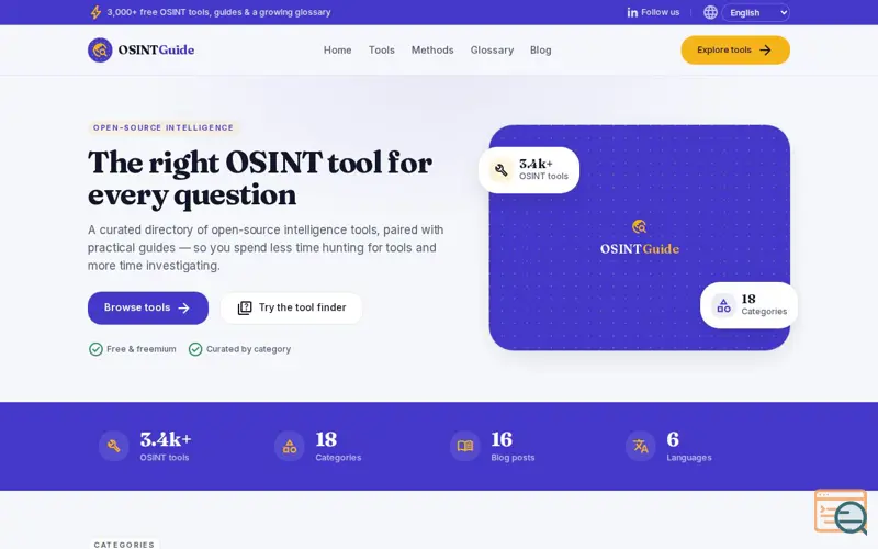 Screenshot of OSINT Guide V2