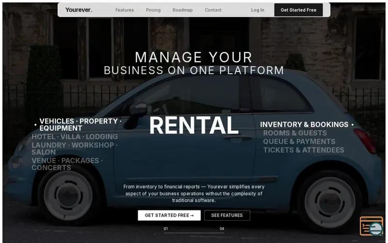 Screenshot of Yourever — All
