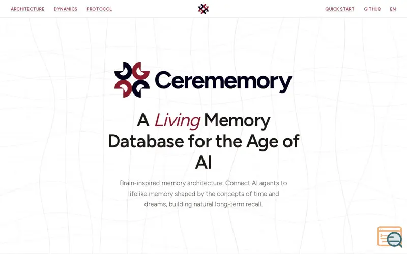 Screenshot of Cerememory