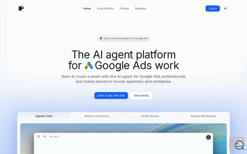 Screenshot of Parallel AI