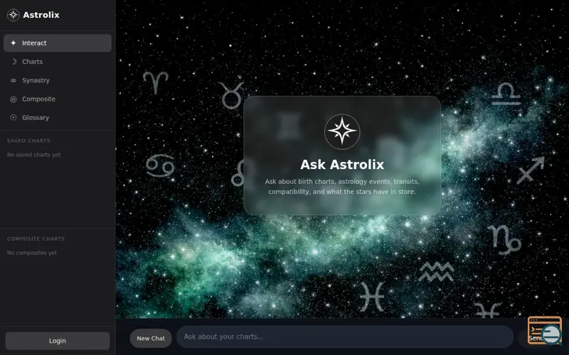 Screenshot of Astrolix AI