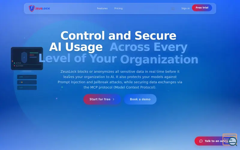 Screenshot of Zeuslock 