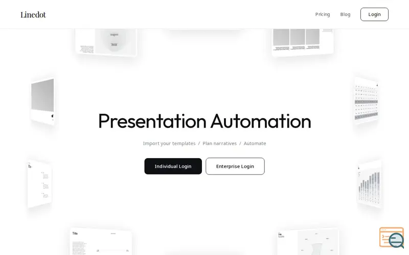 Screenshot of Linedot