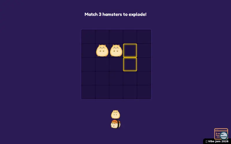 Screenshot of Exploding Hamsters