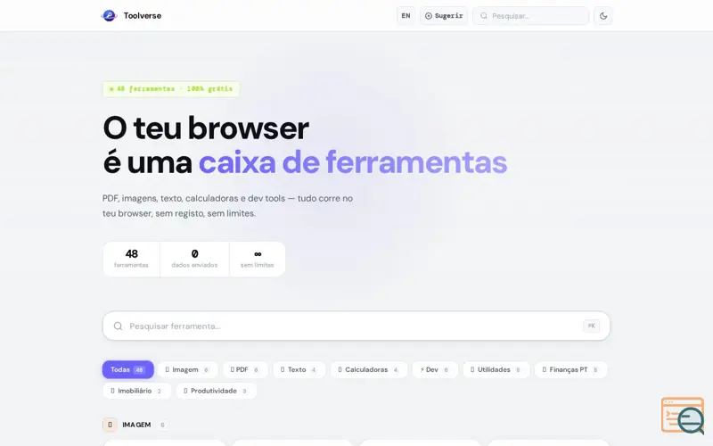 Screenshot of Toolverse