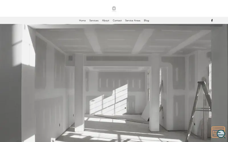 Screenshot of DMH Drywall