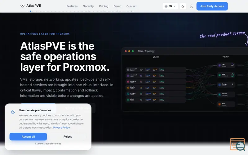 Screenshot of AtlasPVE