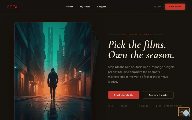 Screenshot of Cinema Fantasy