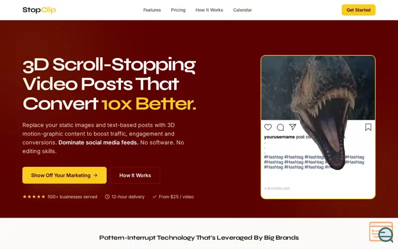 Screenshot of Stopclip