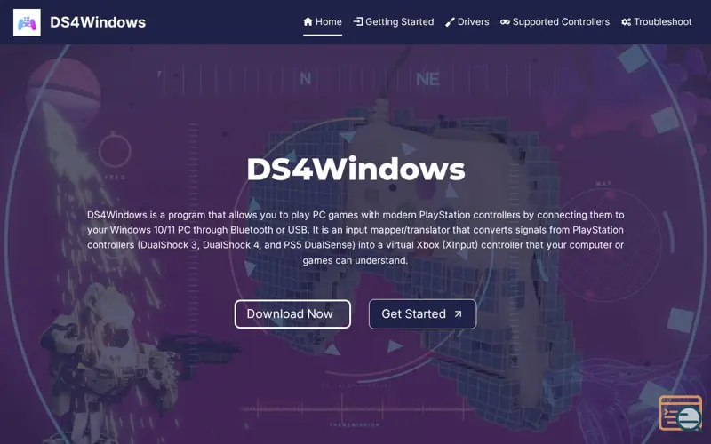 Screenshot of DS4Windows Official