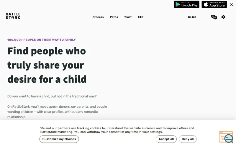 Screenshot of RattleStork 2.0