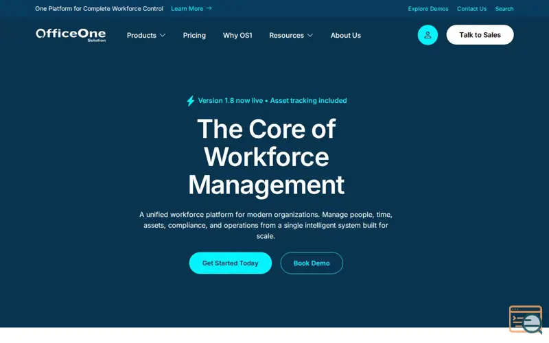 Screenshot of OfficeOne Solution 