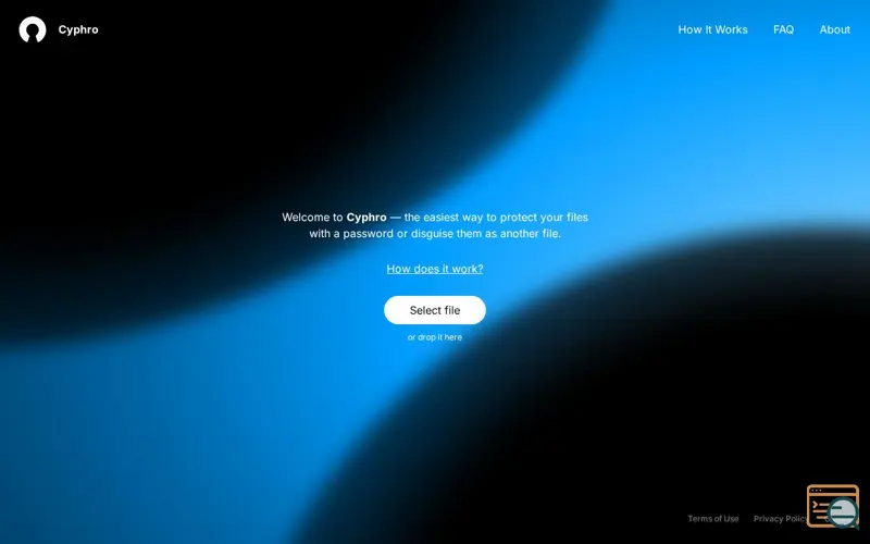 Screenshot of Cyphro
