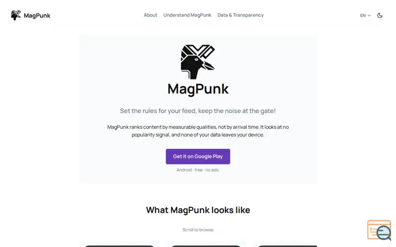 Screenshot of MagPunk