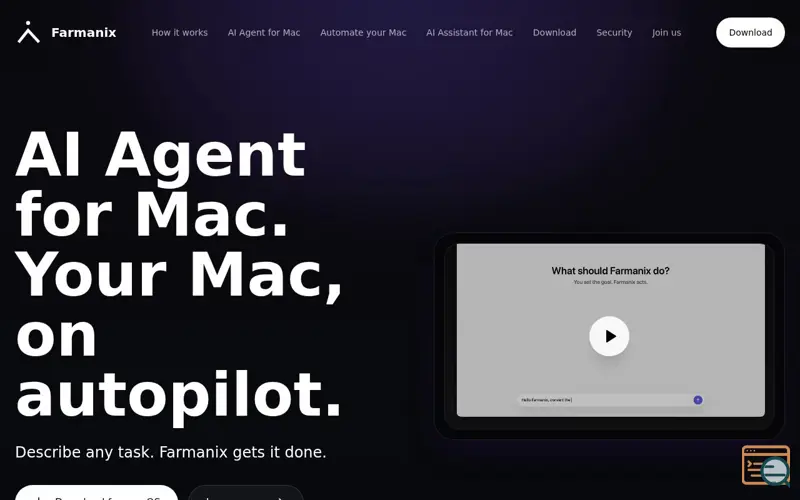 Screenshot of Farmanix