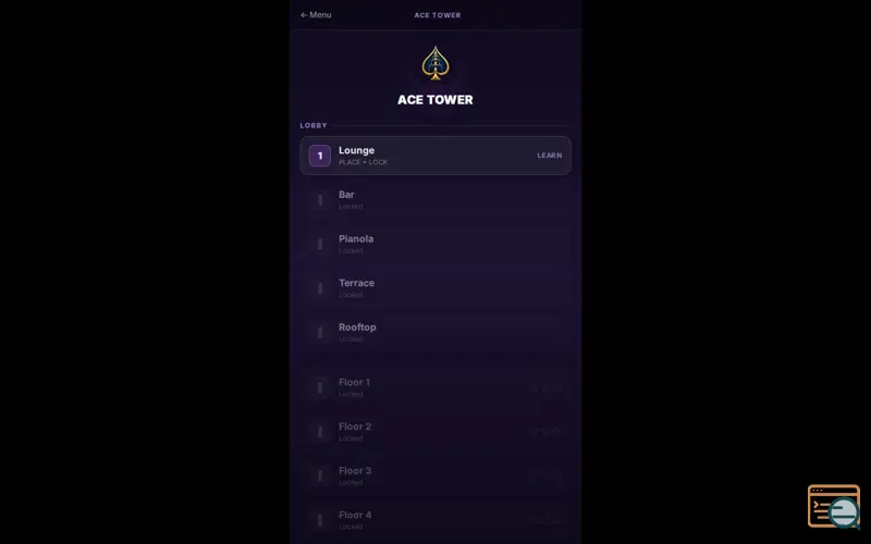 Screenshot of Ace Tower