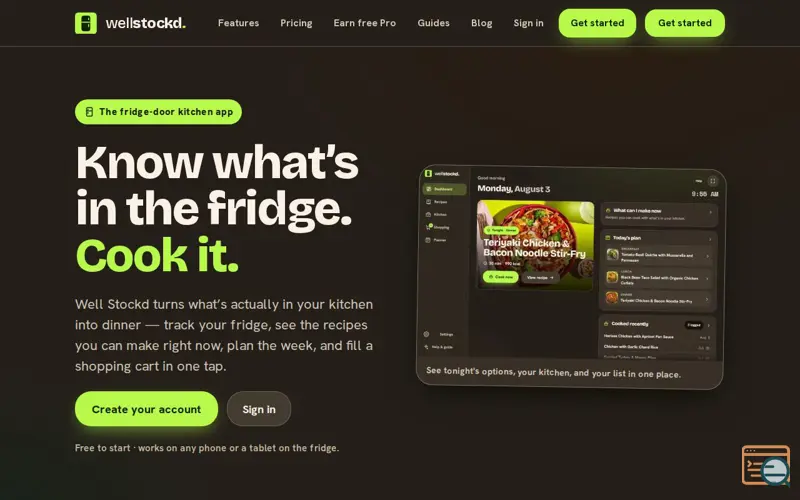 Screenshot of Well Stockd