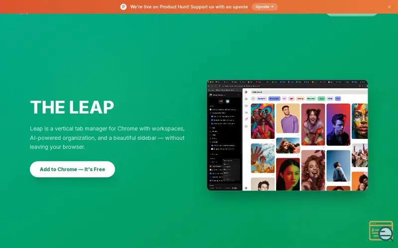 Screenshot of Leap