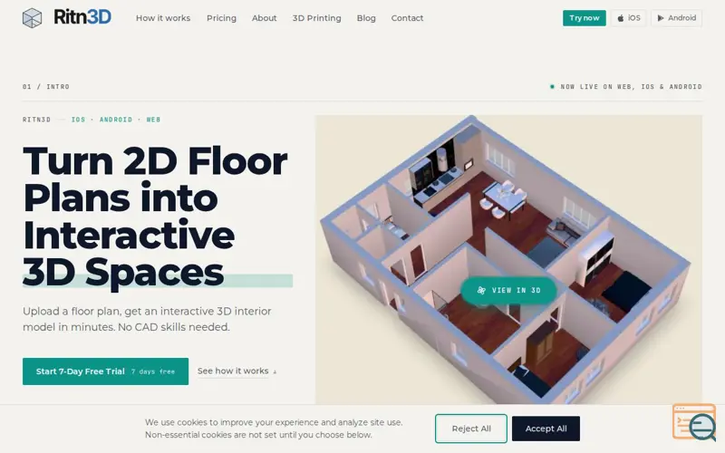 Screenshot of Ritn3D