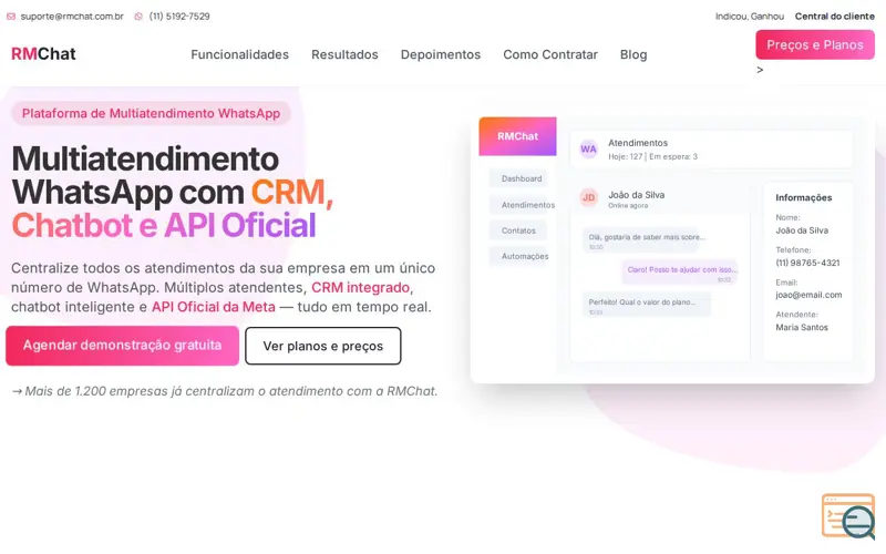 Screenshot of RMChat