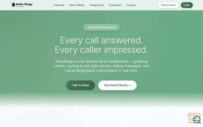 Screenshot of RoboRingo