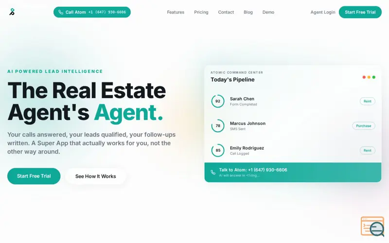 Screenshot of Atomic Pillar