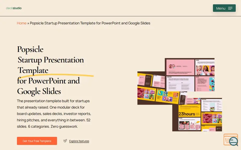 Screenshot of DeckStudio