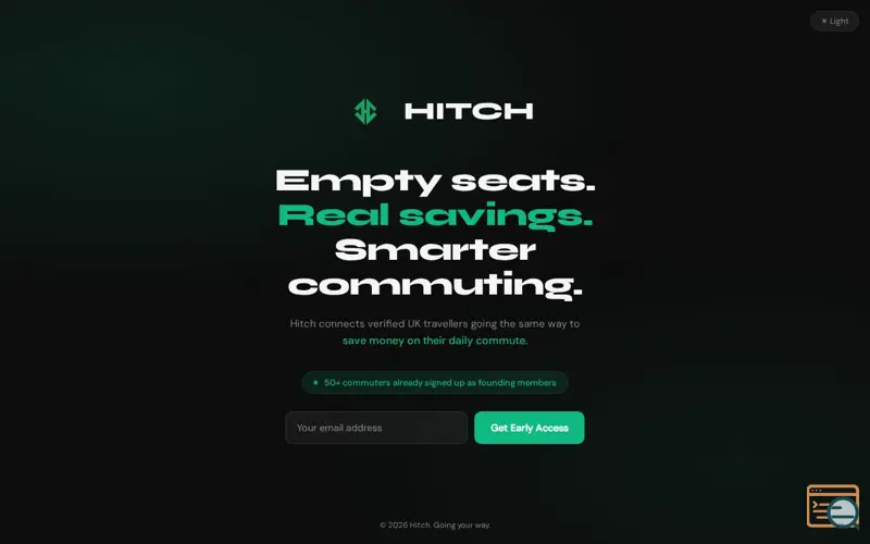 Screenshot of Hitch — Going Your Way