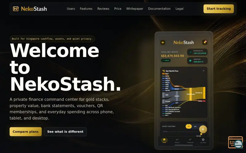 Screenshot of NekoStash