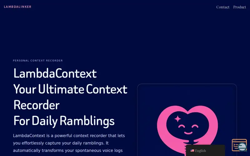 Screenshot of LambdaContext