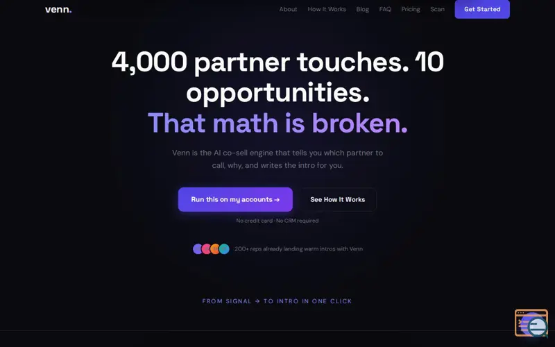 Screenshot of Venn