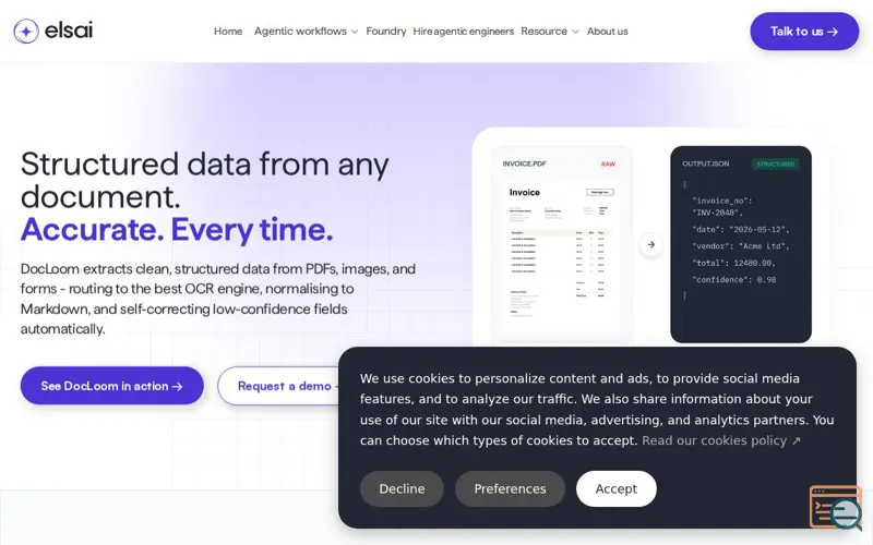 Screenshot of DocLoom