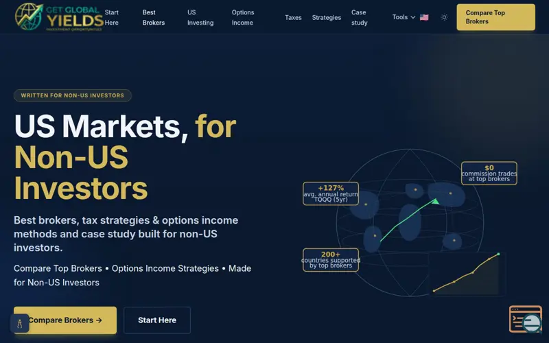 Screenshot of GetGlobalYields