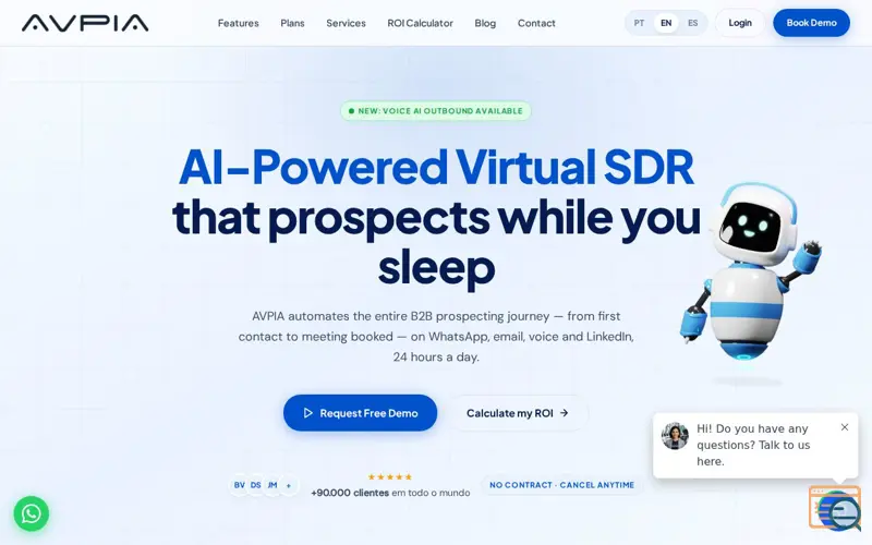 Screenshot of AVPIA