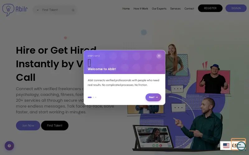 Screenshot of Abilr