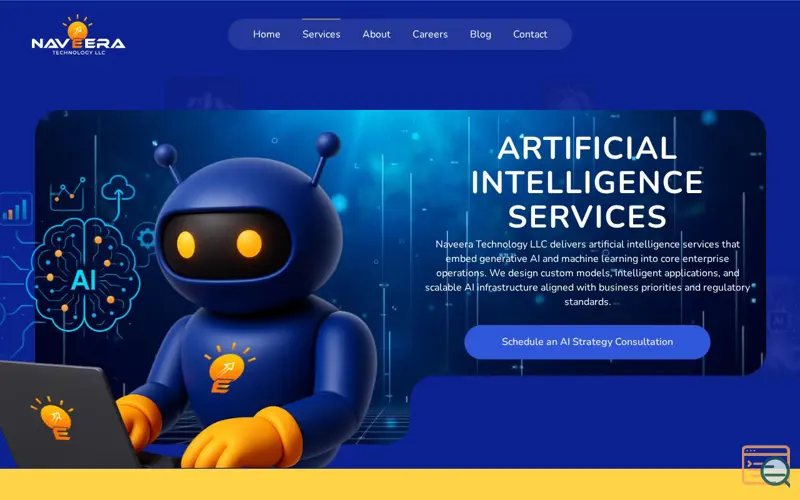 Screenshot of Custom AI Solutions in Atlanta, a launch using AWSM Jobs