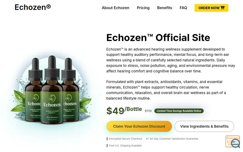 Screenshot of Echozen