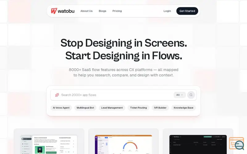 Screenshot of Watobu