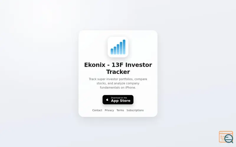 Screenshot of Ekonix