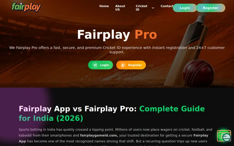 Screenshot of Fairplay Game ID